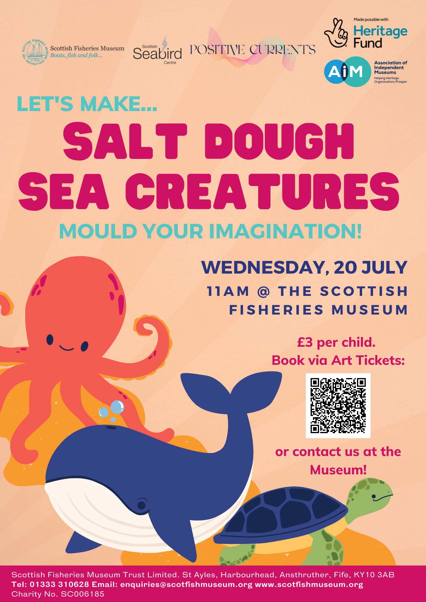 Salt Dough Sea Creatures Workshop