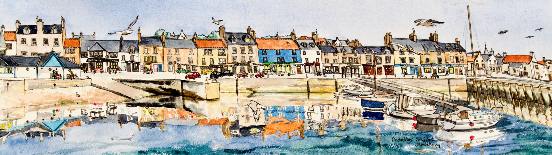 Merchant's Room : The East Neuk in Watercolour