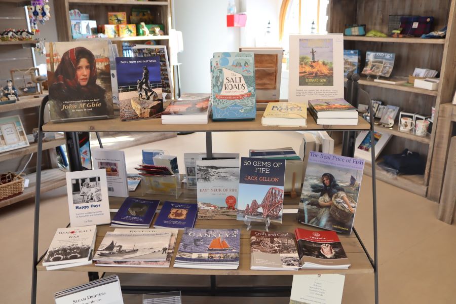 The book section of the Museum Shop