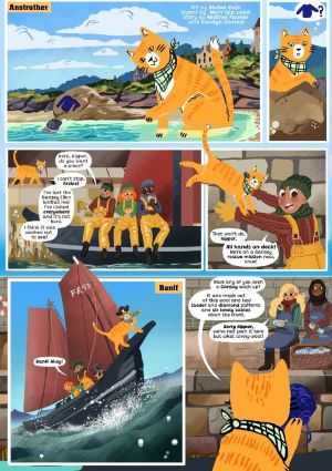 Kipper's Gansey Adventure comic