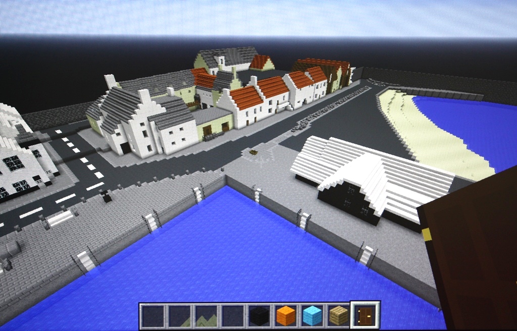 Scottish Fisheries Museum Minecraft model